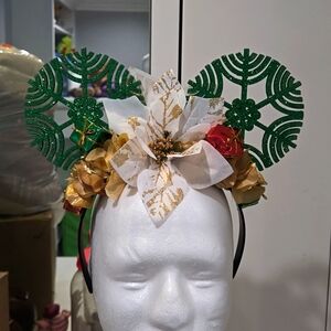 Christmas Minnie Mouse Ears